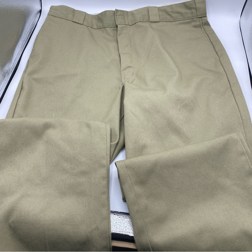 RVCA Men's Week-end Stretch Straight Fit Pant  Khaki Size 34